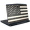 Black & White USA Flag Dell Alienware Skin