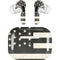 Black & White USA Flag AirPods Skins