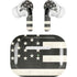 Black & White USA Flag AirPods Skins