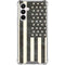 Black & White USA Flag Galaxy A16 5G Clear Case