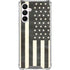 Black & White USA Flag Galaxy A16 5G Clear Case