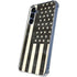 Black & White USA Flag Galaxy A55 5G Clear Case