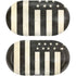 Black & White USA Flag Galaxy Buds Plus Skin