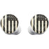 Black & White USA Flag Galaxy Buds Plus Skin