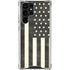 Black & White USA Flag Galaxy S23 Ultra Clear Case