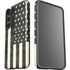 Black & White USA Flag Galaxy S25 Impact Case