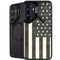 Black & White USA Flag Galaxy S24 Kickstand Case