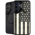 Black & White USA Flag Galaxy S24 Kickstand Case