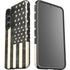 Black & White USA Flag Galaxy S25 Plus Impact Case