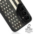 Black & White USA Flag Galaxy S25 Plus Kickstand Case