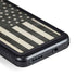 Black & White USA Flag Galaxy S24 Plus Waterproof Case