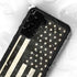 Black & White USA Flag Galaxy S24 Plus Waterproof Case