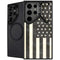Black & White USA Flag Galaxy S25 Ultra Kickstand Case