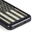 Black & White USA Flag Galaxy S24 Waterproof Case