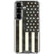 Black & White USA Flag Galaxy S26 Plus Clear Case