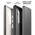Black & White USA Flag Galaxy S26 Plus Impact Case
