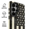 Black & White USA Flag Galaxy S26 Ultra Impact Case