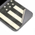 Black & White USA Flag Galaxy Z Flip6 Skin
