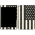 Black & White USA Flag iPad Skins