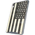 Black & White USA Flag iPad 11th Gen (2025) Clear Case