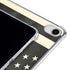 Black & White USA Flag iPad 11th Gen (2025) Clear Case