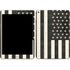 Black & White USA Flag Apple iPad Skin