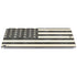 Black & White USA Flag Apple iPad Air Skin