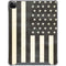 Black & White USA Flag iPad Cases