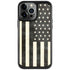 Black & White USA Flag iPhone Cases