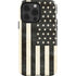 Black & White USA Flag iPhone 15 Pro Impact Case