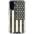Black & White USA Flag iPhone 16 Clear Case