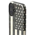 Black & White USA Flag iPhone 16 Impact Case