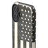 Black & White USA Flag iPhone 16 Plus Impact Case