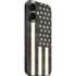 Black & White USA Flag iPhone 16 Plus Skin