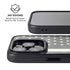 Black & White USA Flag iPhone 16 Pro Max Kickstand Case