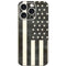 Black & White USA Flag iPhone 16 Pro Skin