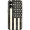 Black & White USA Flag iPhone 16 Skin