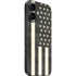 Black & White USA Flag iPhone 16 Skin