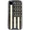 Black & White USA Flag iPhone 16e Clear Case
