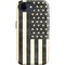Black & White USA Flag iPhone 16e Impact Case