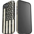 Black & White USA Flag iPhone 16e Impact Case