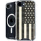 Black & White USA Flag iPhone 16e MagSafe Case