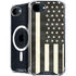 Black & White USA Flag iPhone 16e MagSafe Case