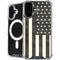 Black & White USA Flag iPhone 17 MagSafe Case
