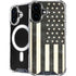 Black & White USA Flag iPhone 17 MagSafe Case