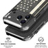 Black & White USA Flag iPhone 18 Pro Clear Case