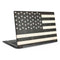 Black & White USA Flag Dell Latitude Skin