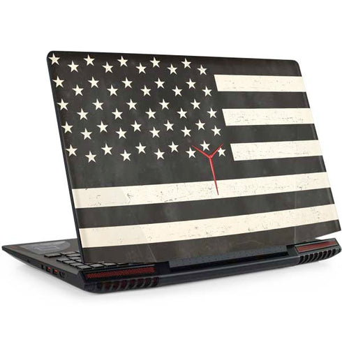 Black & White USA Flag Legion Y720 Skin