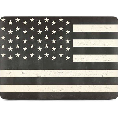Black & White USA Flag Apple MacBook Air Skin