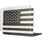 Black & White USA Flag MacBook Pro 14in (2021-24) Case plus Skin